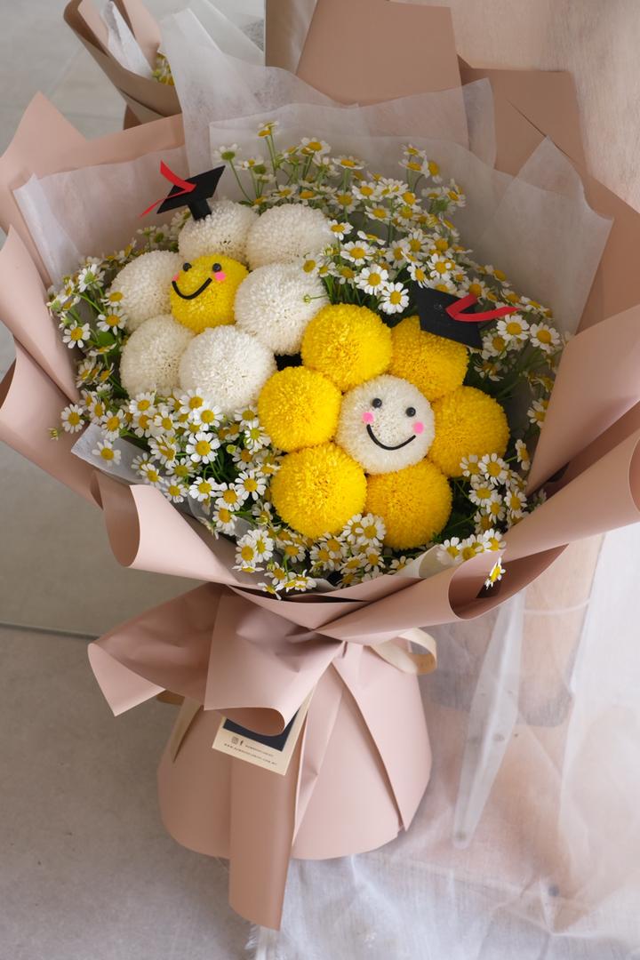 Hey Smiley Bouquet by Bamboo Green Florist, Penang, photo 11