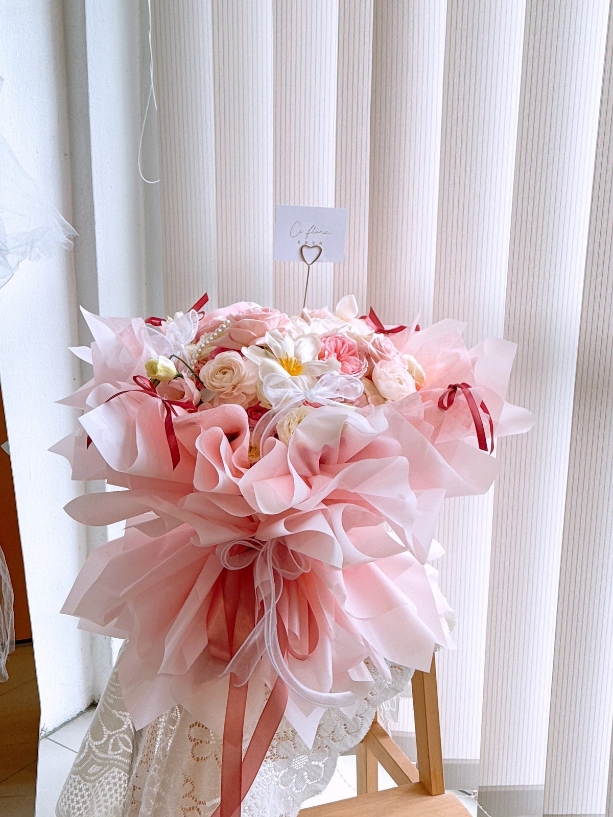 Giselle Ballets Luxe Mixed Flower Bouquet by CC Flora – view 2