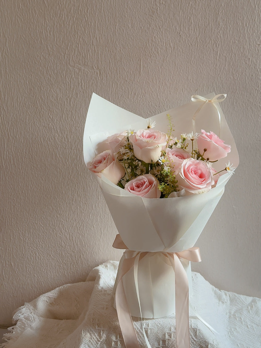Eternel Pink Rose Bouquet by CC Flora – view 2