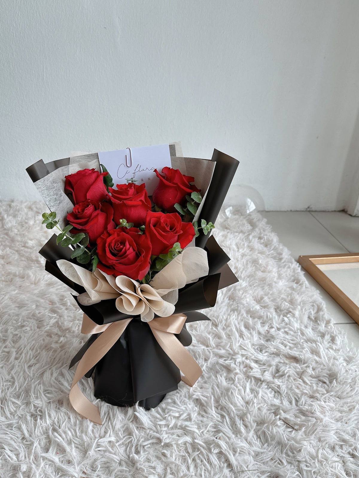 Amour Red Rose Bouquet by CC Flora – view 2