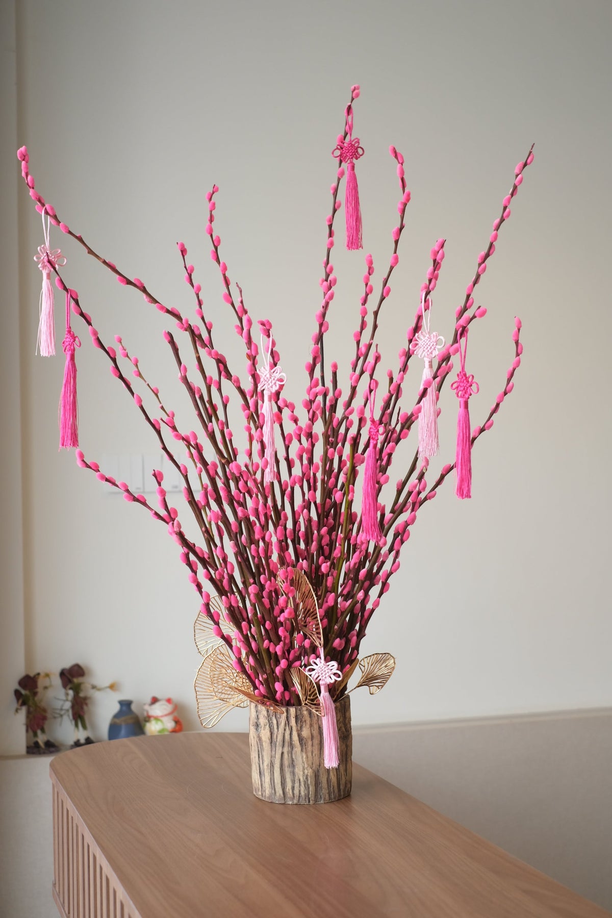 Blossoming in Rich 富·獻福年宵花桶 Bouquet by Bamboo Green Florist, Penang