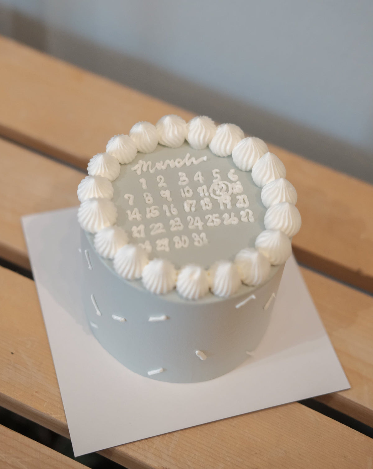 Calendar Theme Cake by Bamboo Green Florist, Penang, photo 4