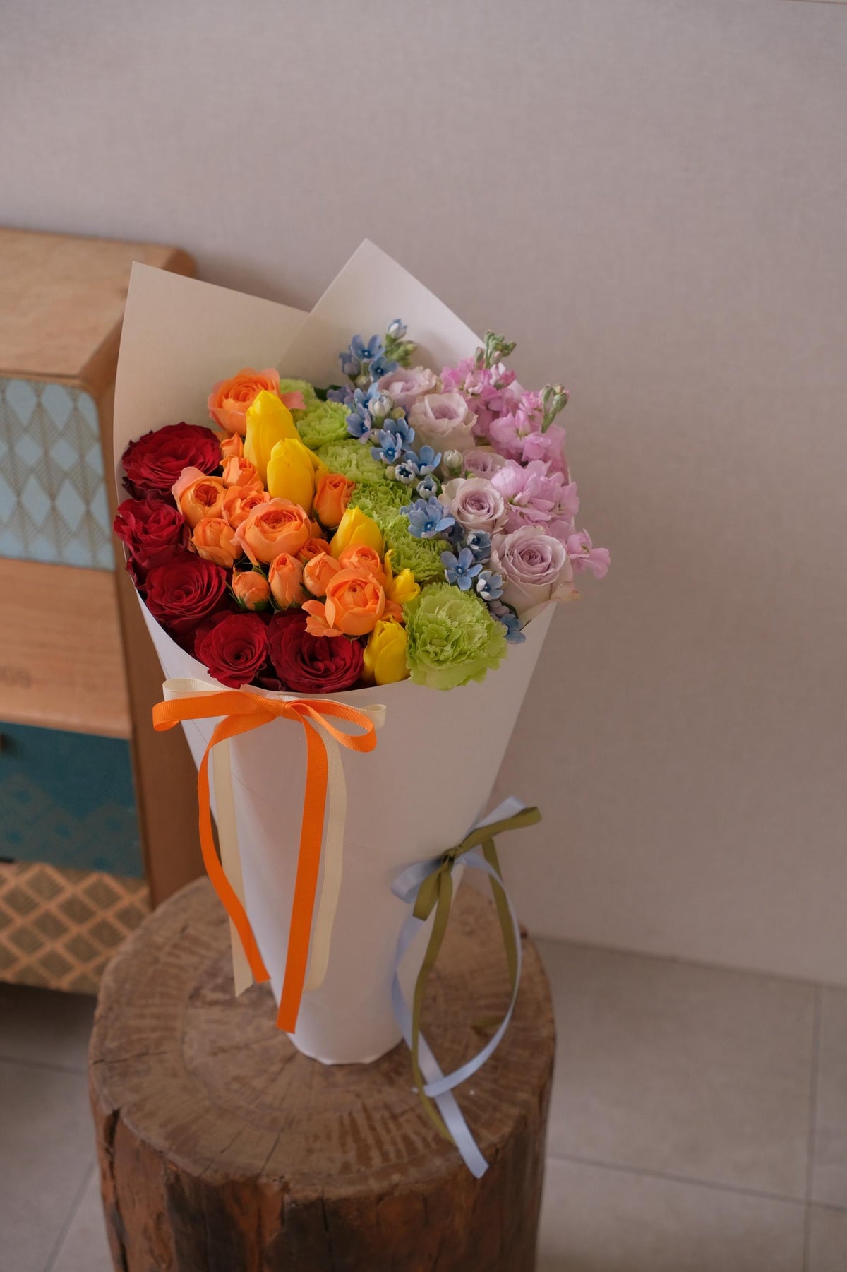 Chroma Garden Bouquet by Bamboo Green Florist, Penang