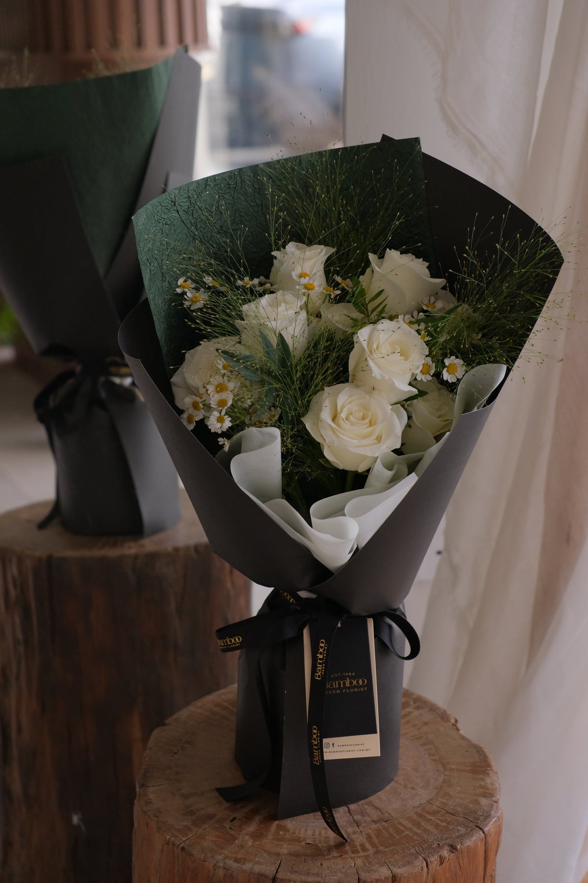 Noble Mono Bouquet by Bamboo Green Florist, Penang, photo 3