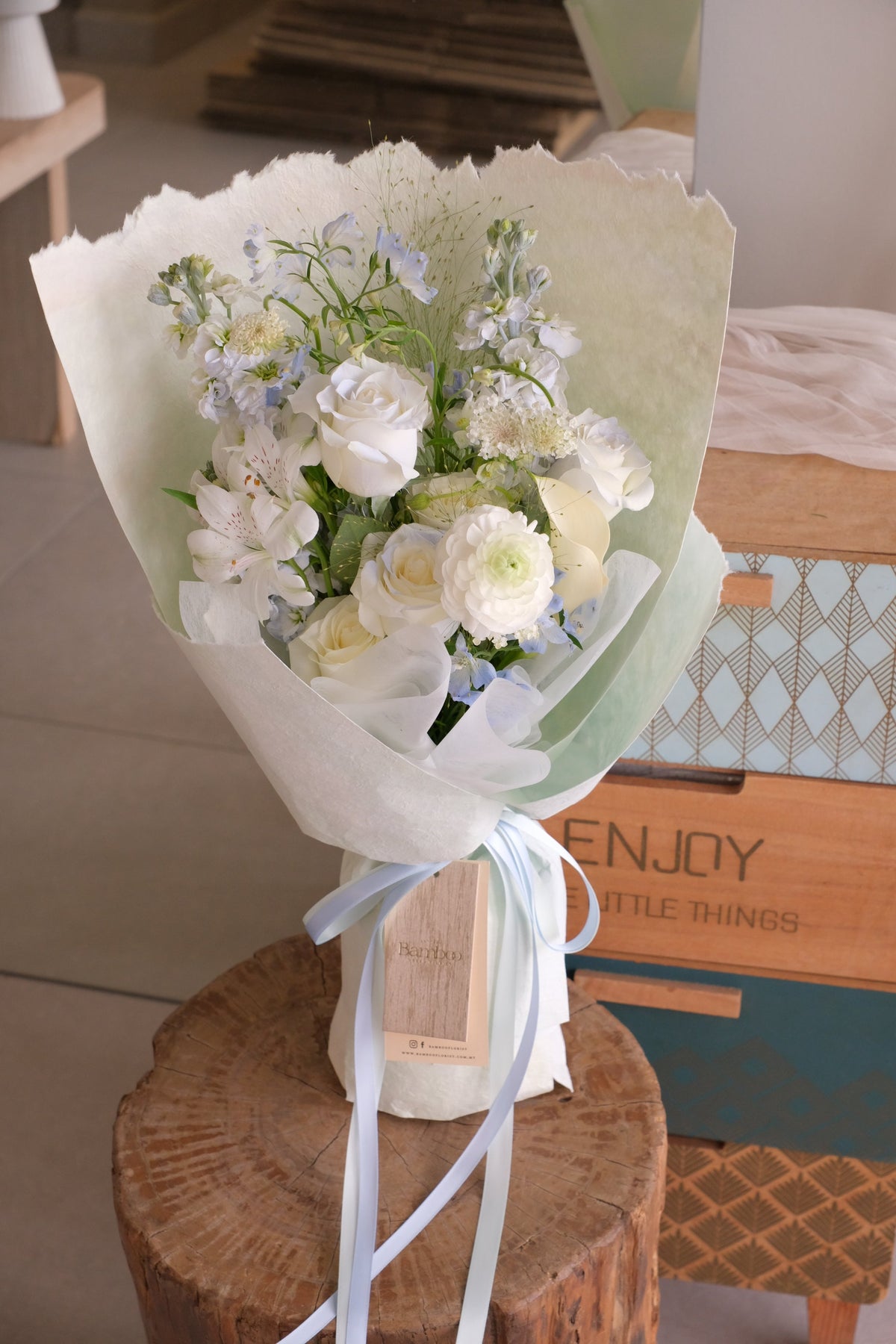 Omakase Bouquet - Salt and Air by Bamboo Green Florist, Penang