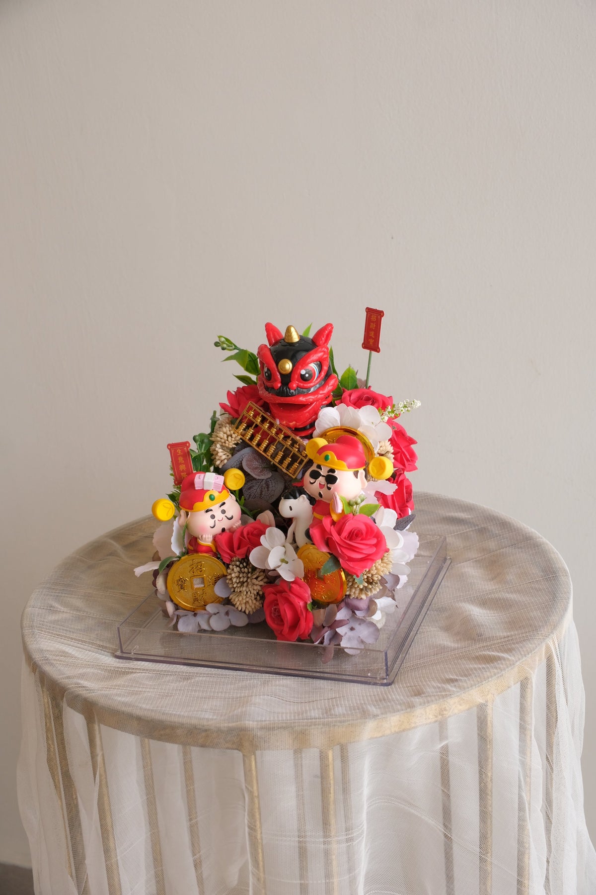 Lucky Paws Golden Fortune Grand Opening Flowers by Bamboo Green Florist, Penang, photo 3