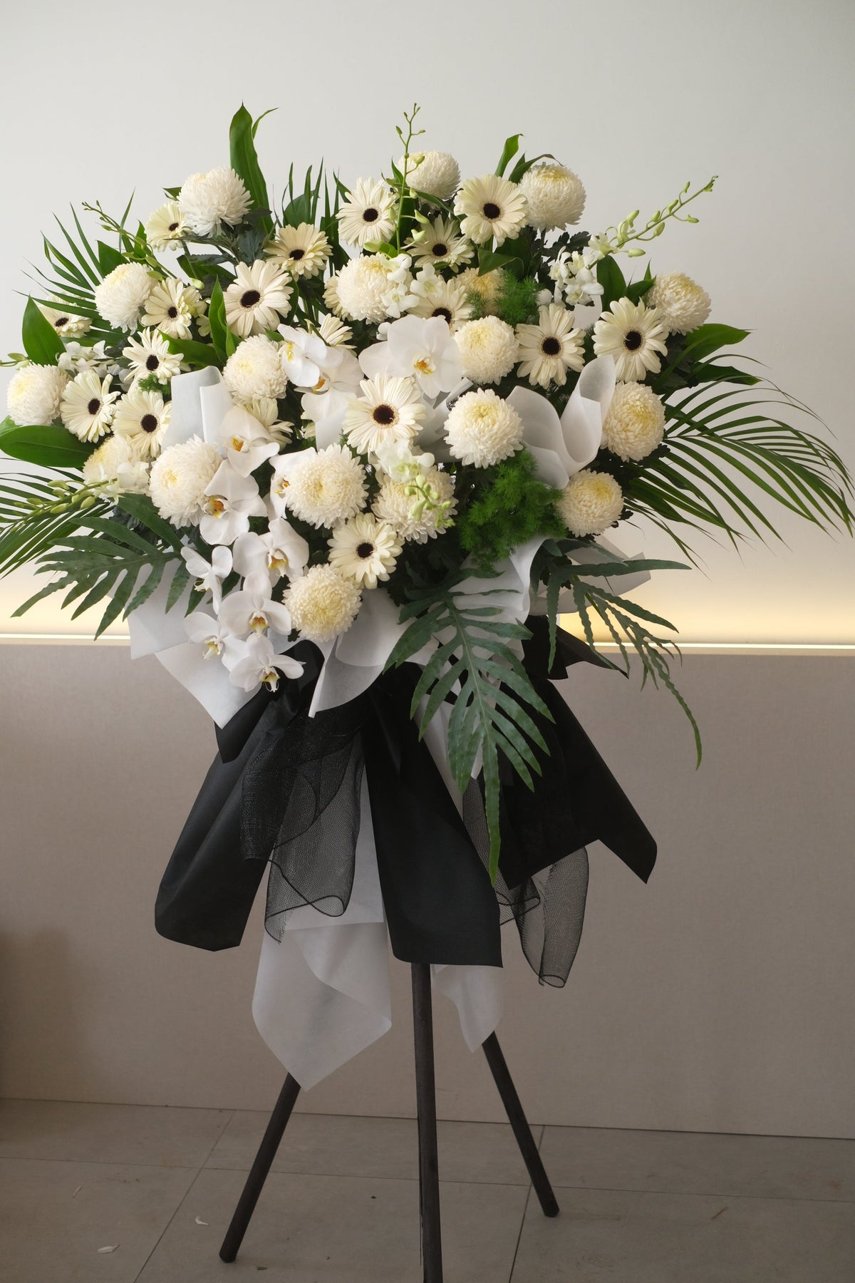 Enya Condolence Flowers by Bamboo Green Florist, Penang, photo 3