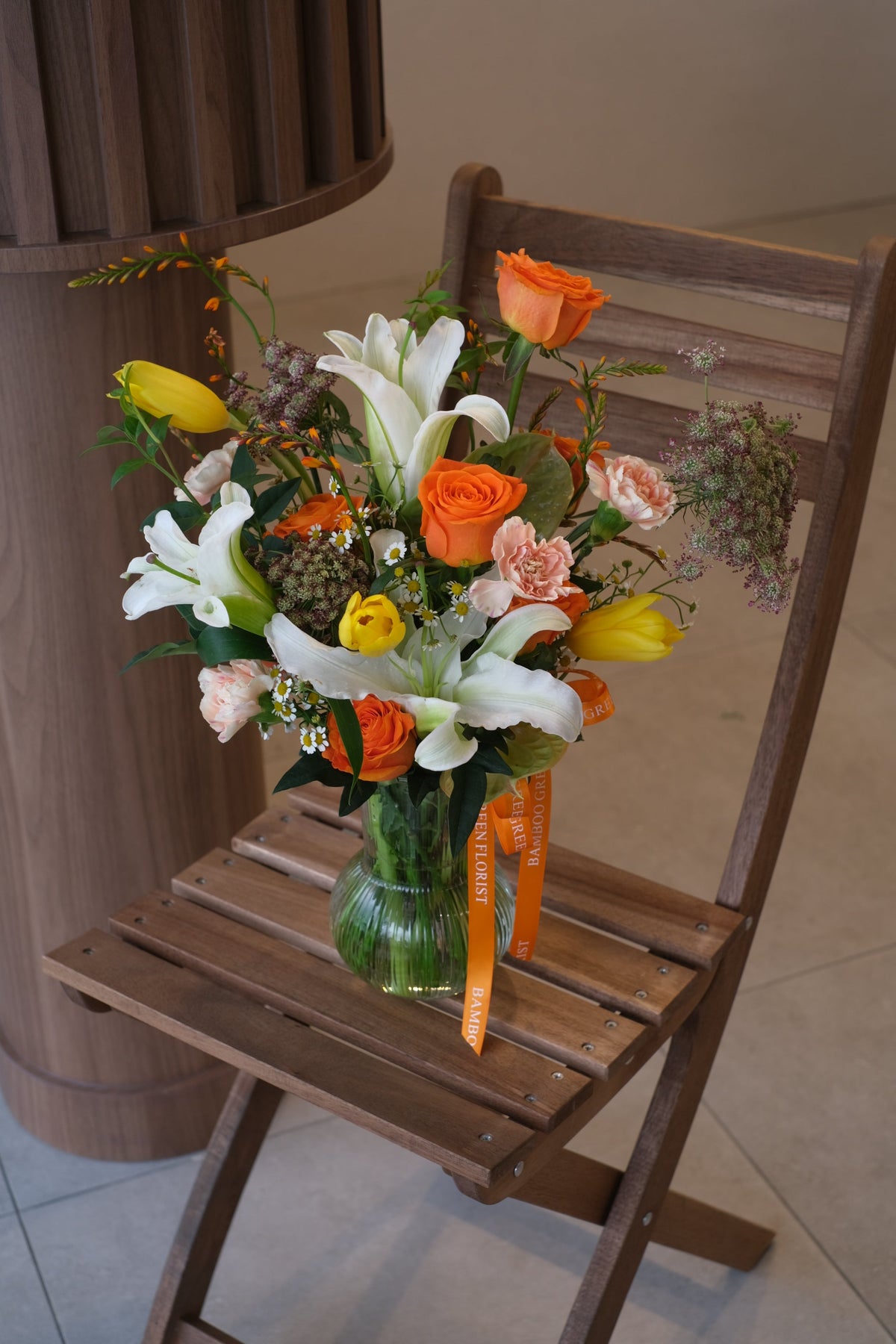 Omakase Vase - Flowers Choice of The Day by Bamboo Green Florist, Penang