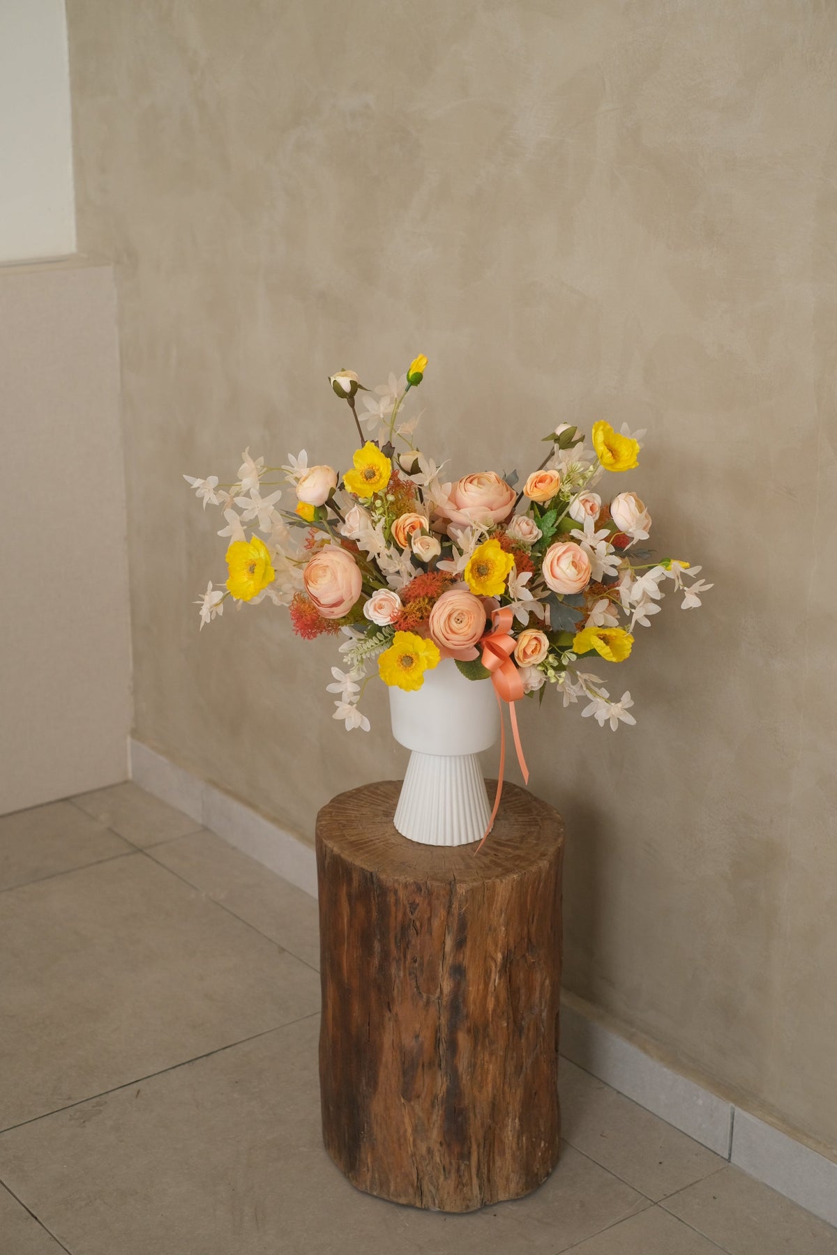 Juju Silk Flower Arrangement by Bamboo Green Florist, Penang