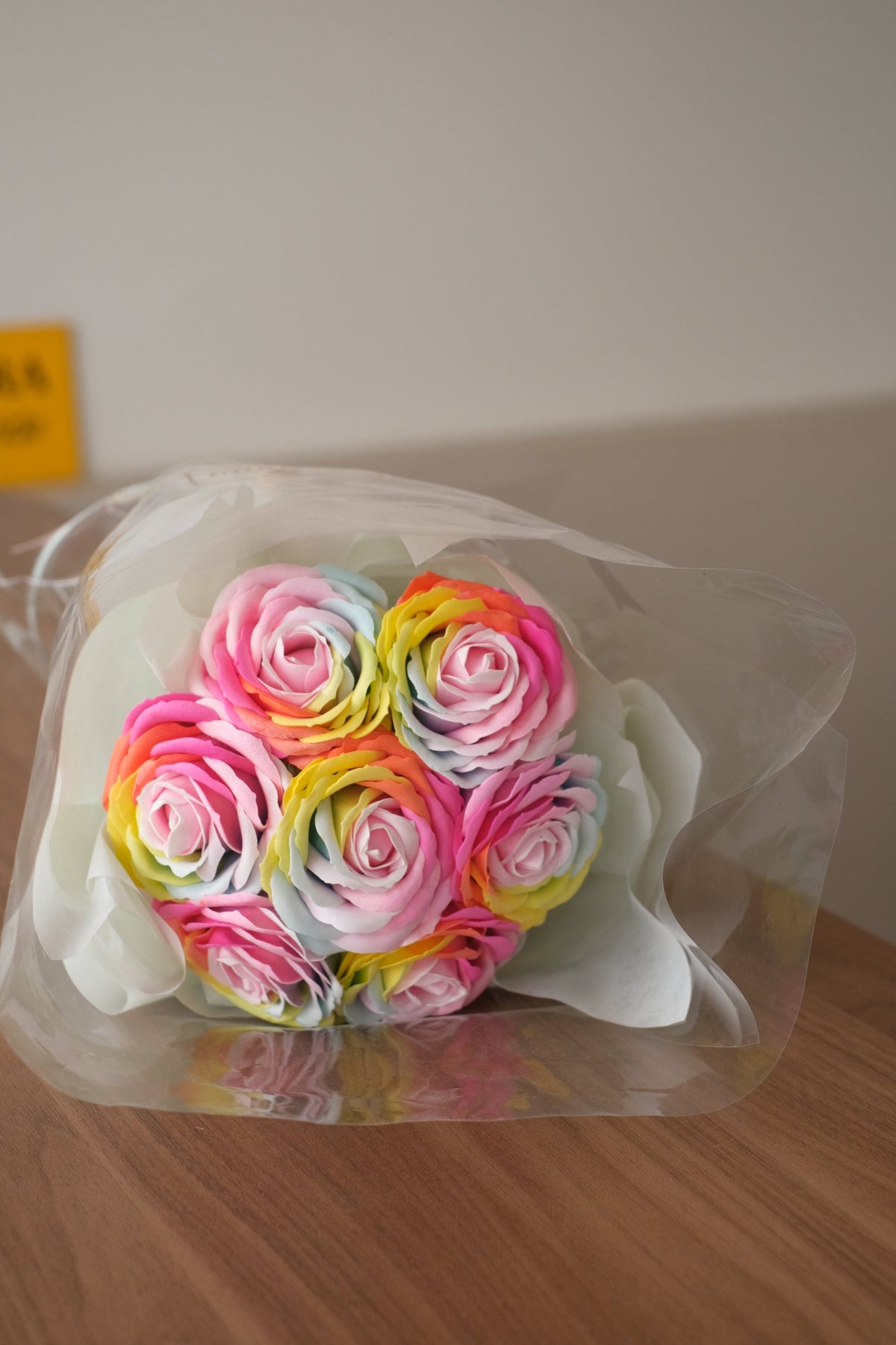 Rainbow Petal - Soap Flowers Bouquet by Bamboo Green Florist, Penang