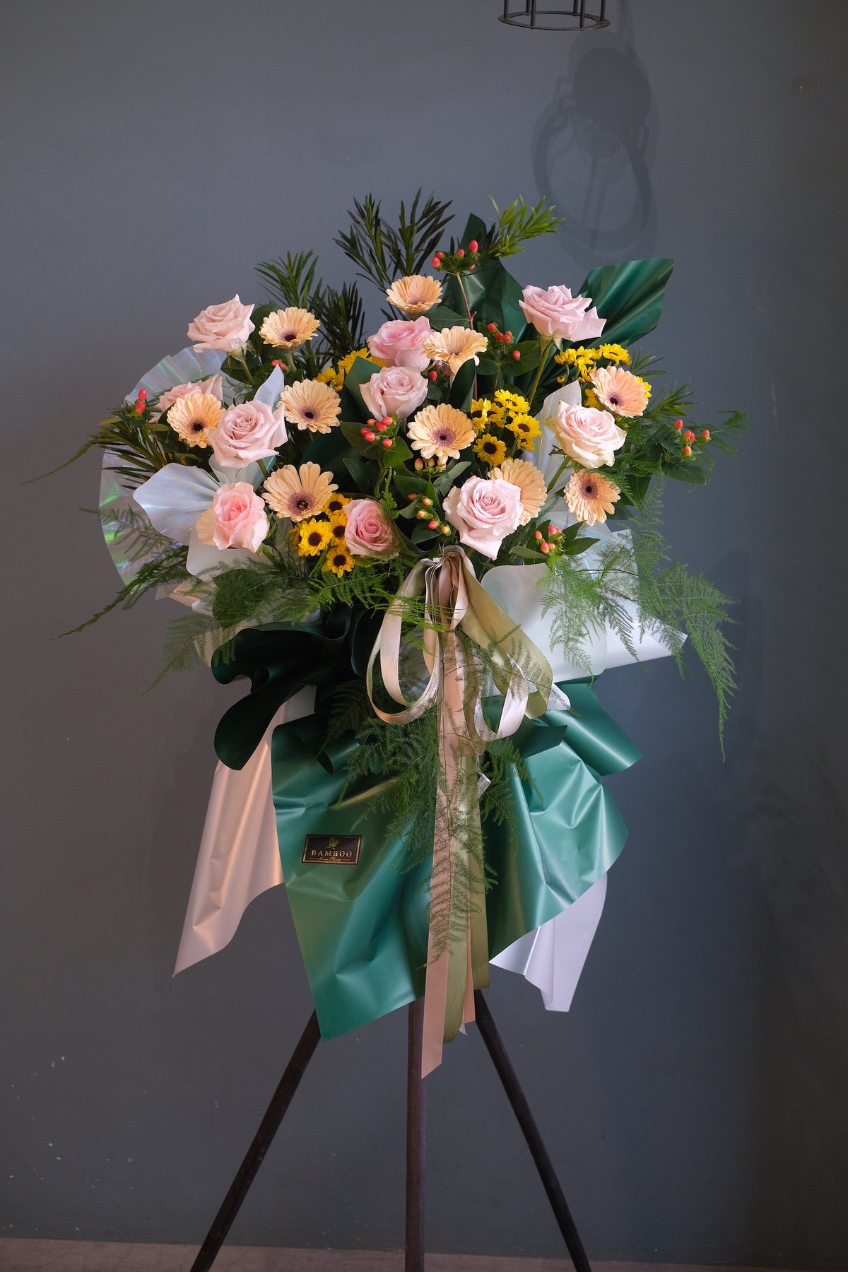 Little Tutu Grand Opening Flowers by Bamboo Green Florist, Penang