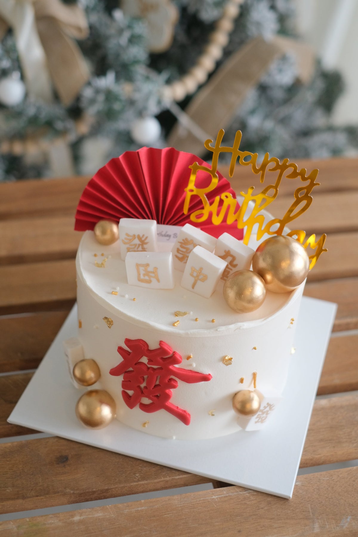 Mahjong Cake by Bamboo Green Florist, Penang, photo 2