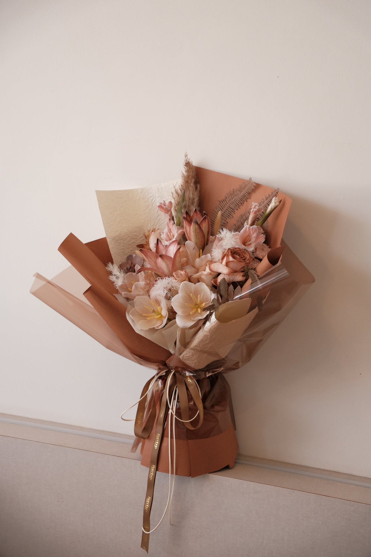 Omakase - Coffee on the Agenda Vase Arrangement by Bamboo Green Florist, Penang, photo 5