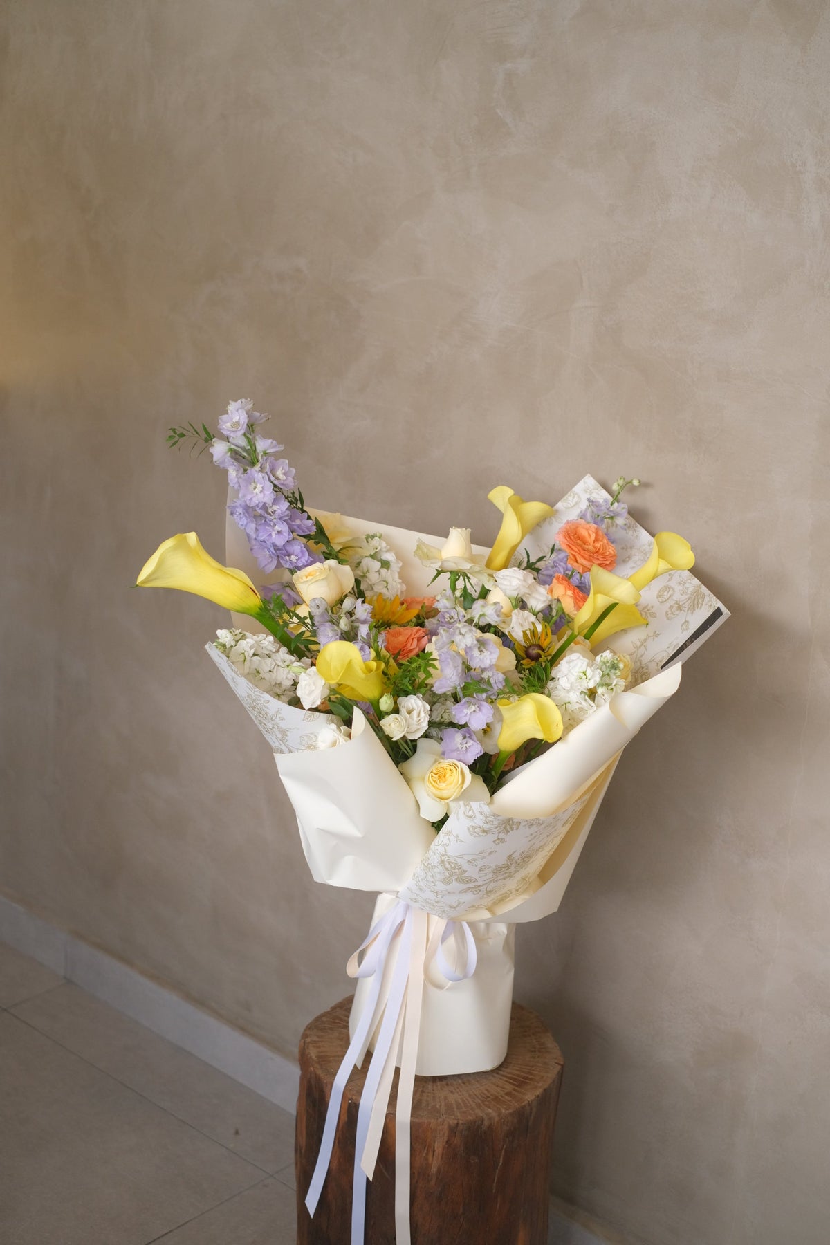 Omakase - Make Lemonade Vase Arrangement by Bamboo Green Florist, Penang, photo 3