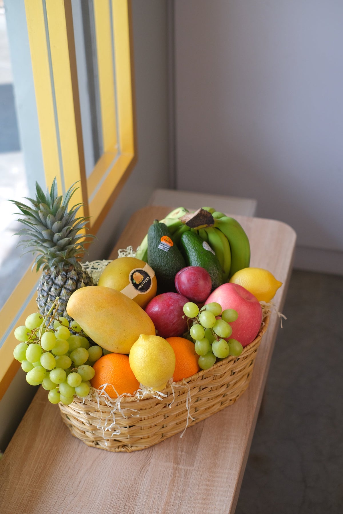 Piccadilly Fruit Basket by Bamboo Green Florist, Penang