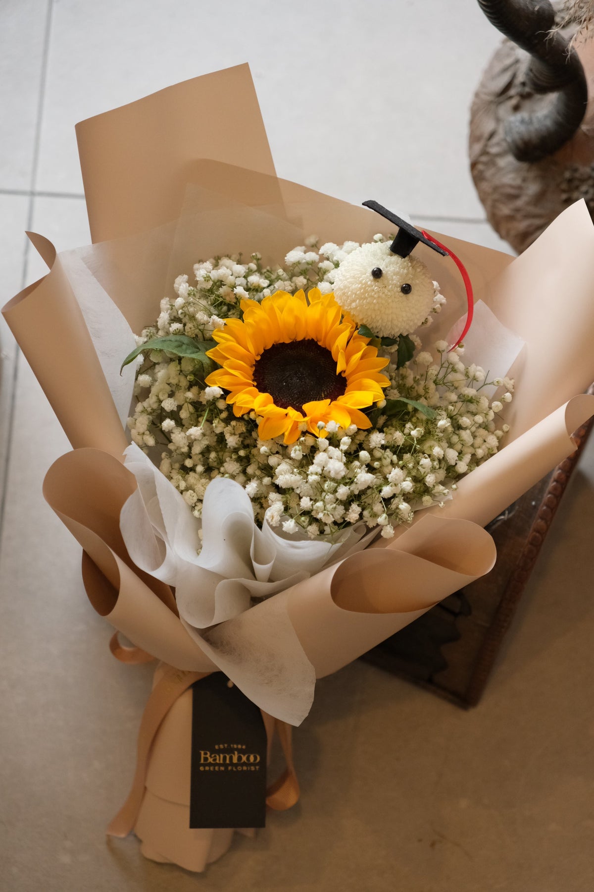 Shine Sunflower Bouquet by Bamboo Green Florist, Penang