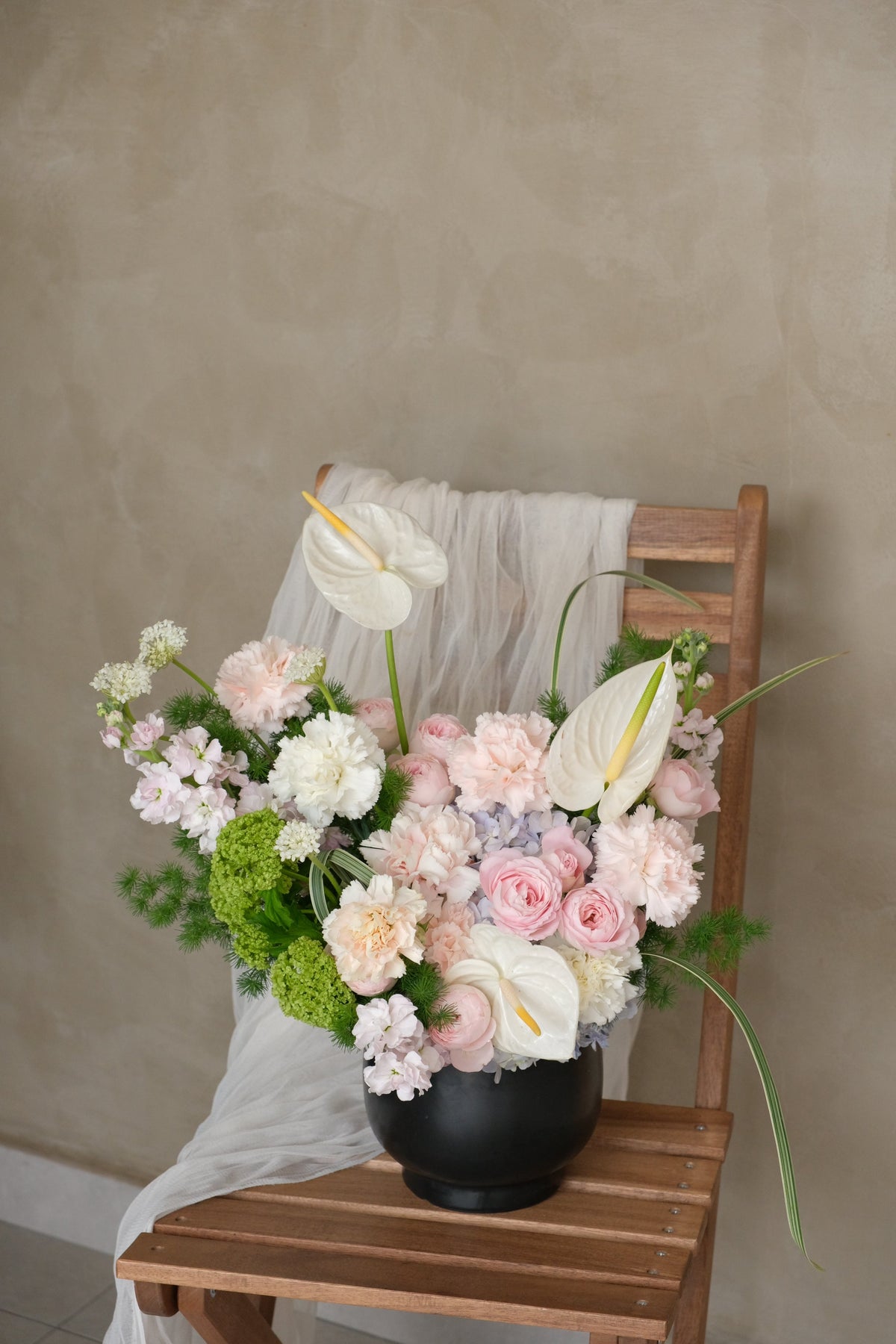 First Born Vase Arrangement by Bamboo Green Florist, Penang, photo 3