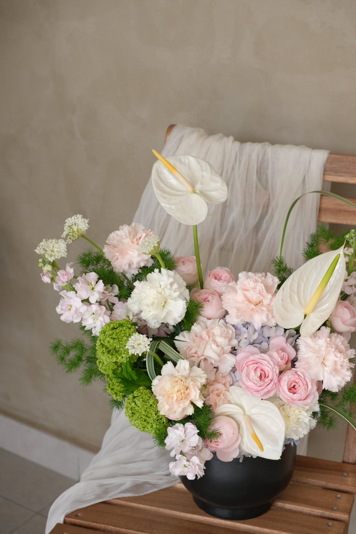 First Born Vase Arrangement by Bamboo Green Florist, Penang, photo 4