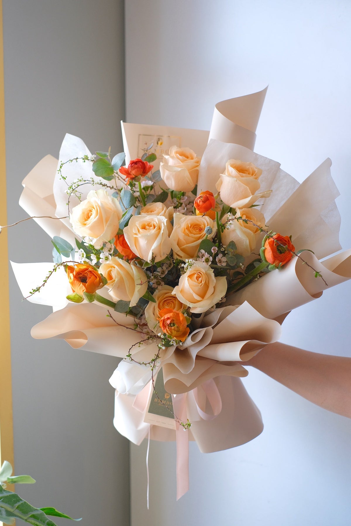 Tiffany Rose Bouquet by Bamboo Green Florist, Penang