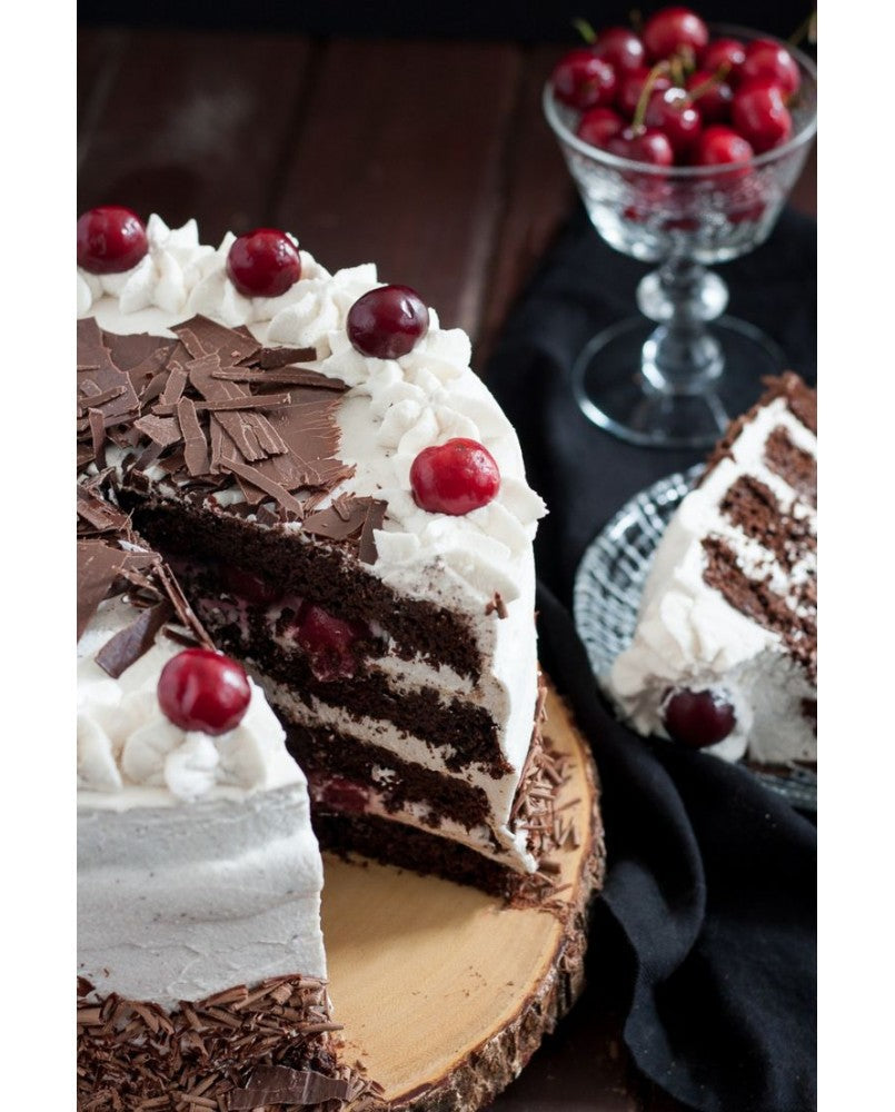 Traditional Black Forest Cake by Bamboo Green Florist, Penang