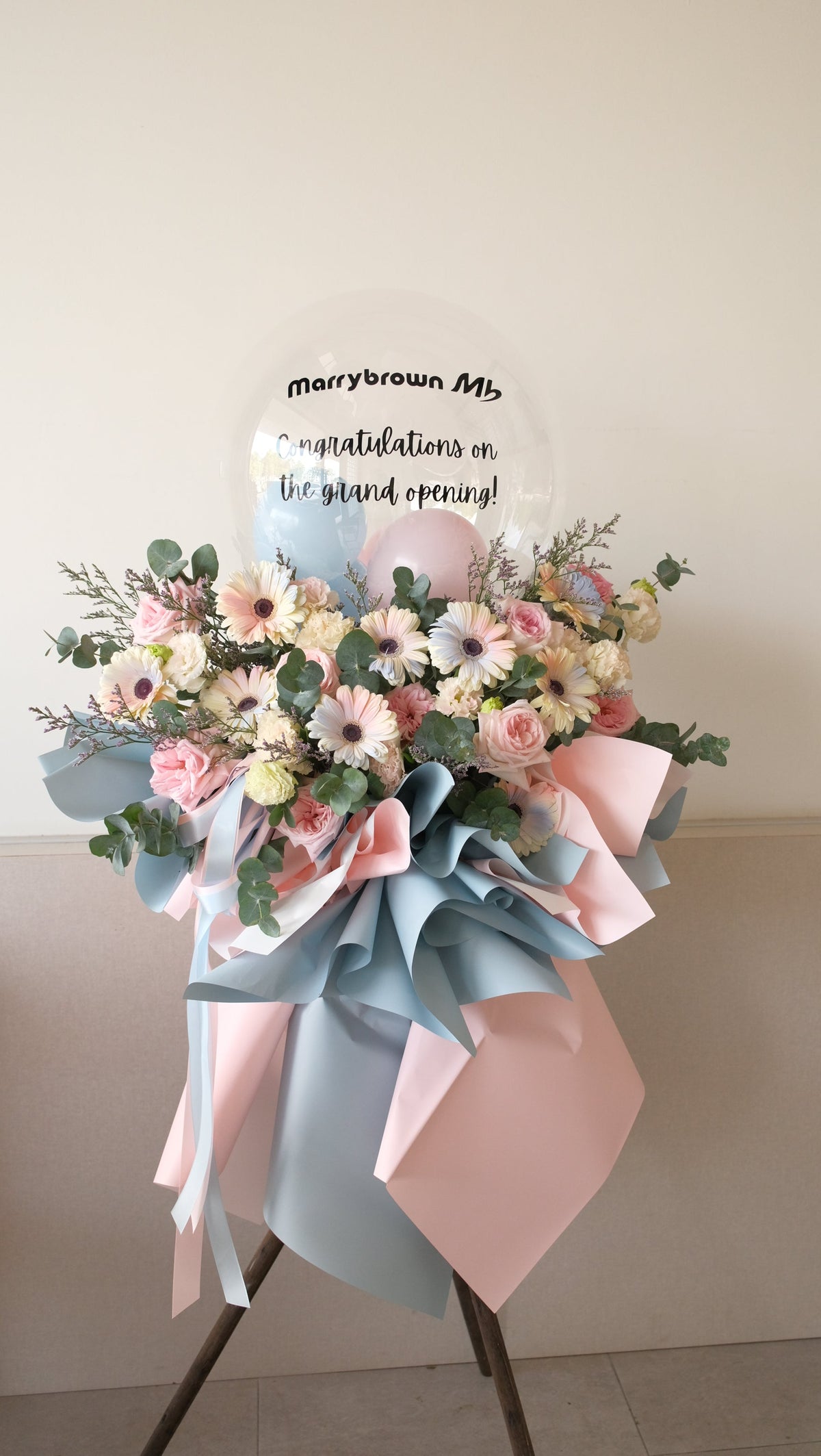 Castle In The Air Grand Opening Flowers by Bamboo Green Florist, Penang