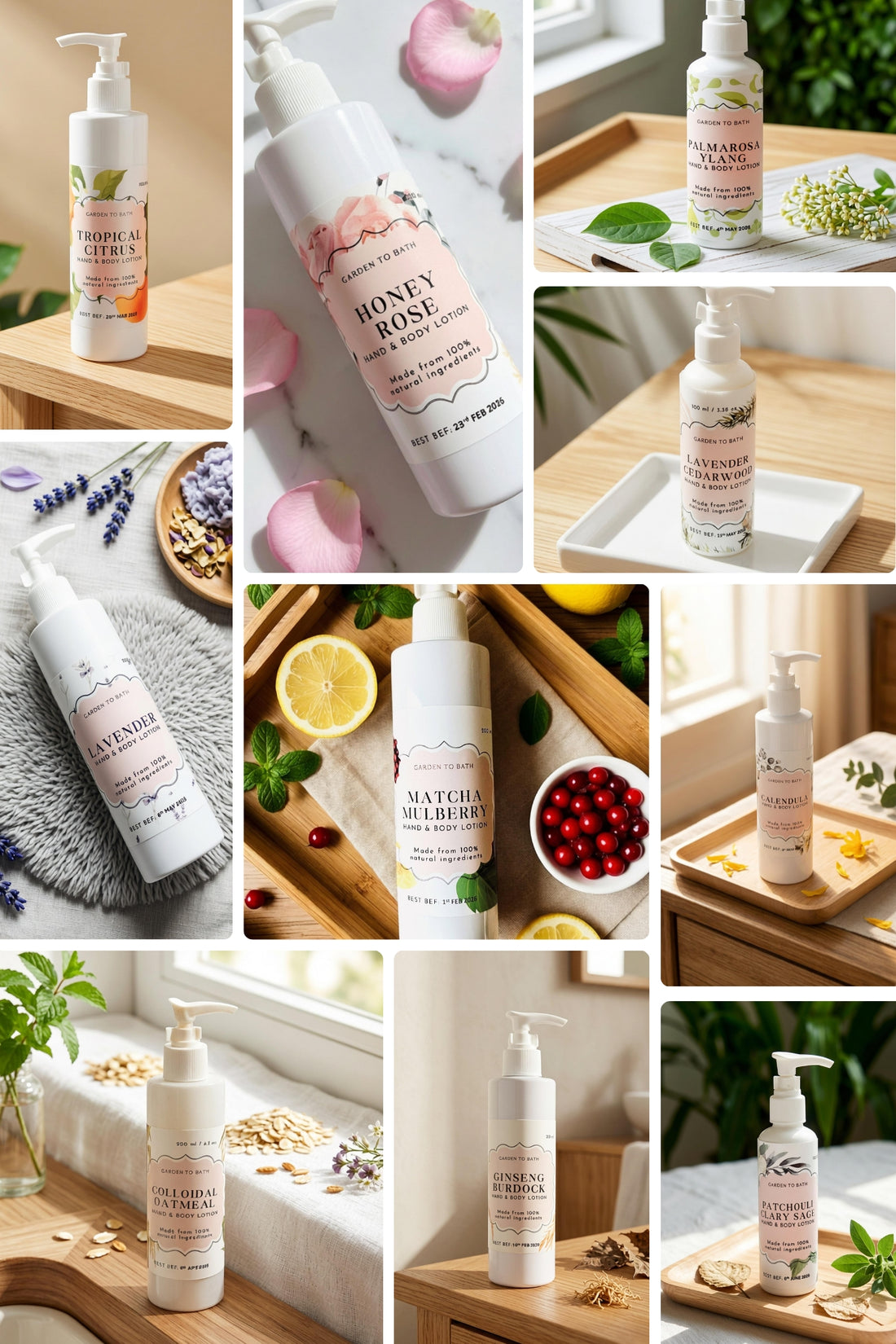 Body Lotion, included in Garden to Bath gift sets
