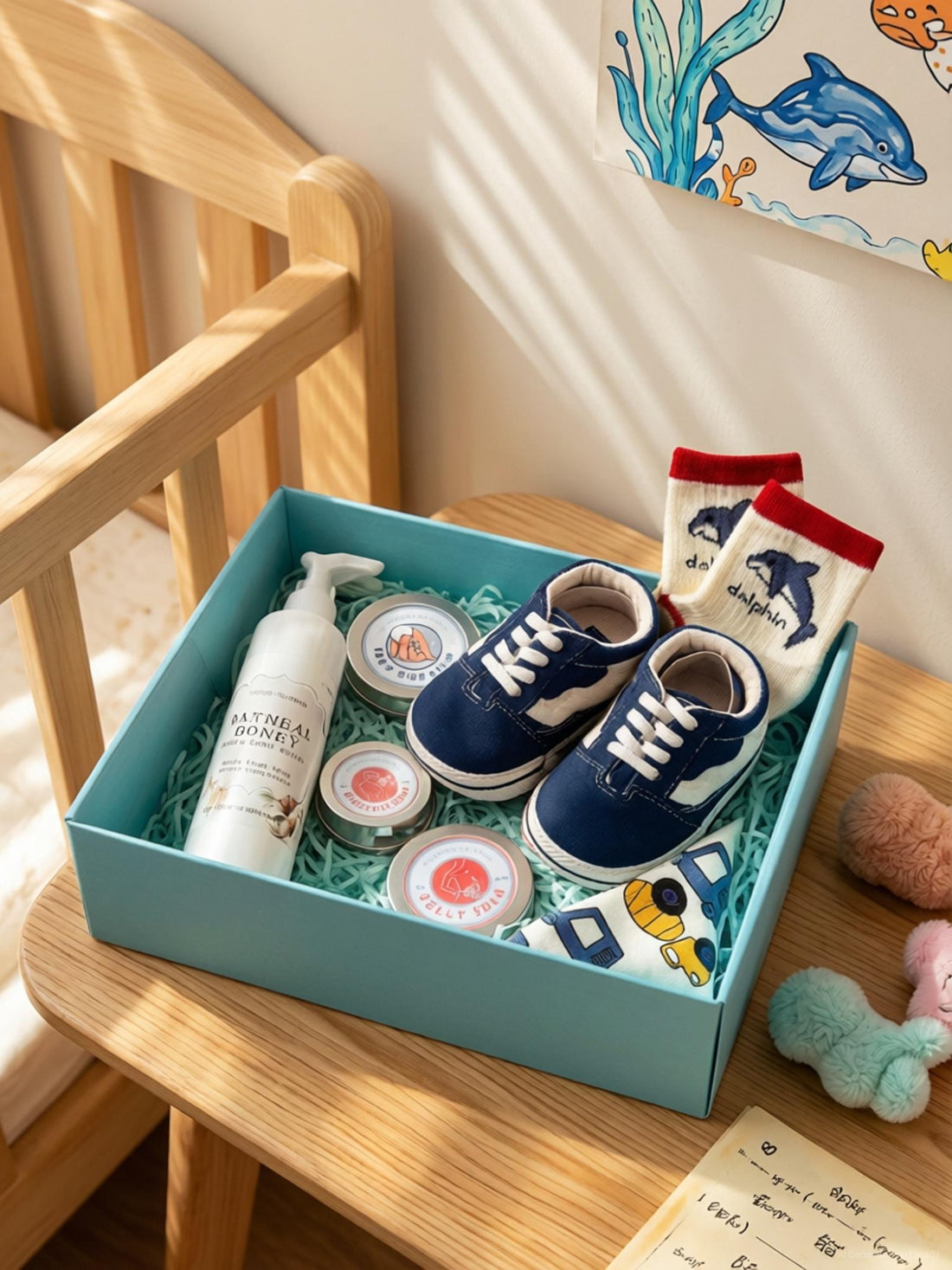 Little Hansel and Mommy Gift Set (blue) by Garden to Bath