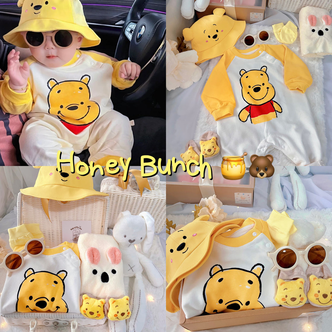 Honey Bunch baby gift set for newborns and baby showers in Malaysia