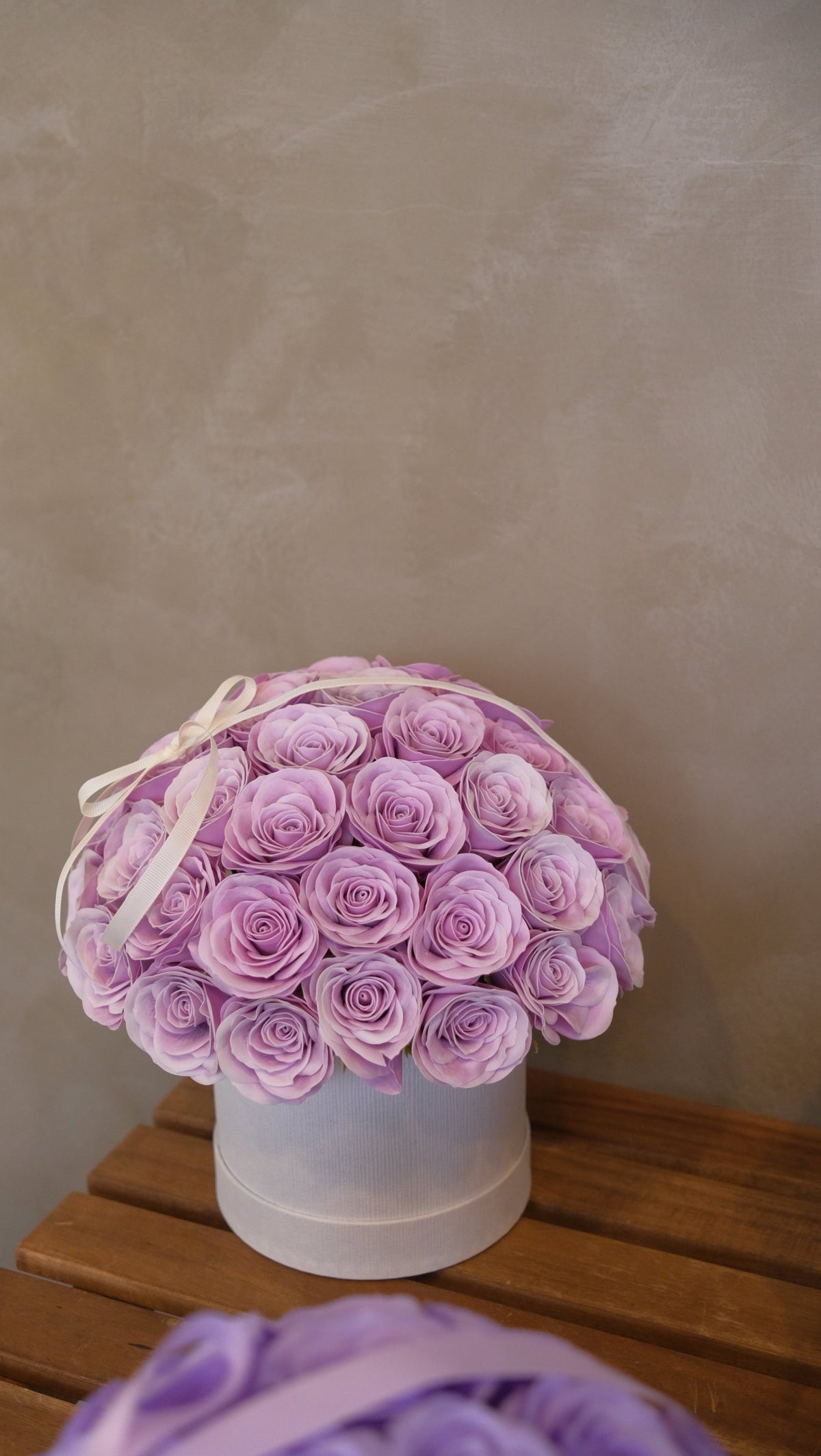 Spring of Waltz - Lavender Purple Soap Flowers Soap Flower Bouquet by Bamboo Green Florist, Penang