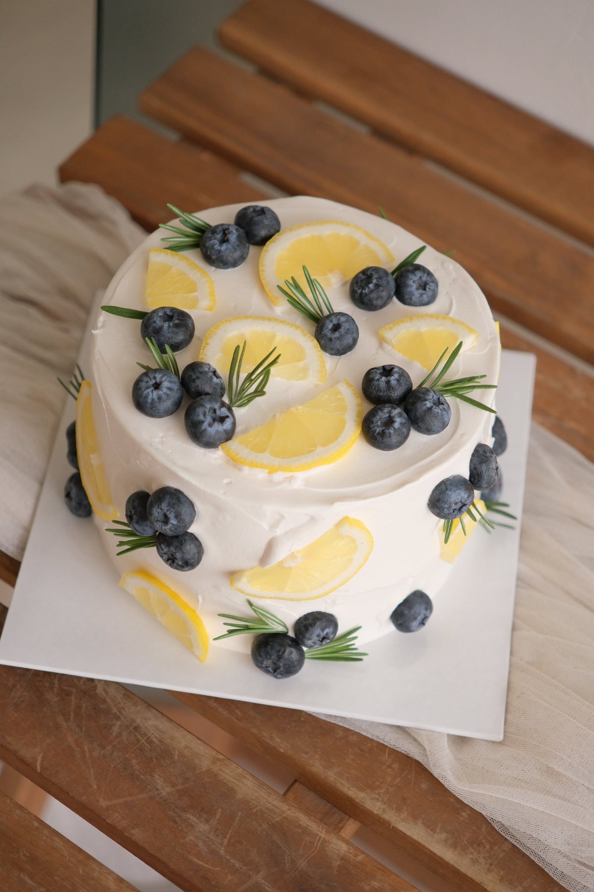 Lemon Blueberry Cake by Bamboo Green Florist, Penang, photo 2