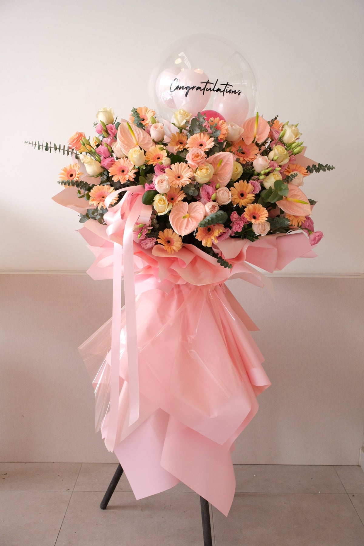 Magnetism Grand Opening Flower Stand by Bamboo Green Florist, Penang
