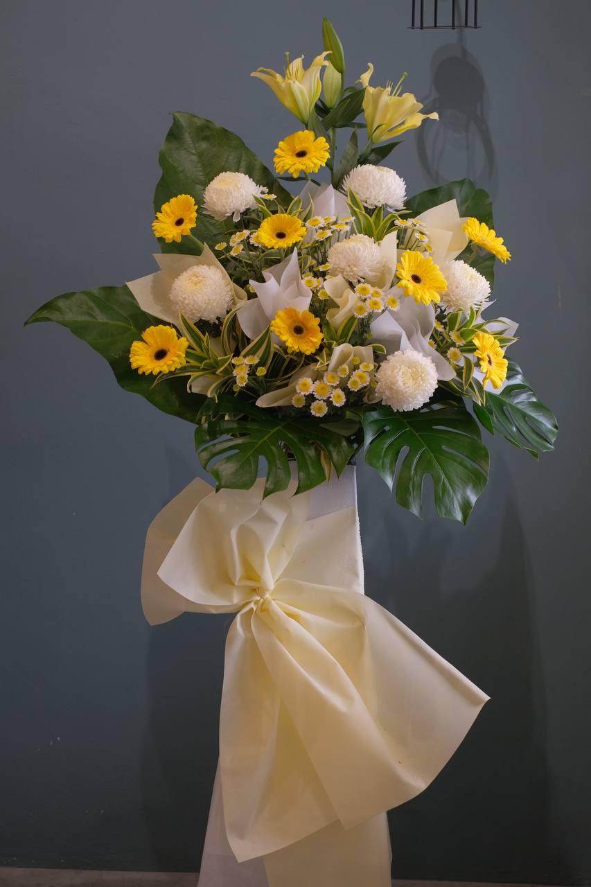 Stairway to Heavenly Condolence Flowers by Bamboo Green Florist, Penang, photo 2