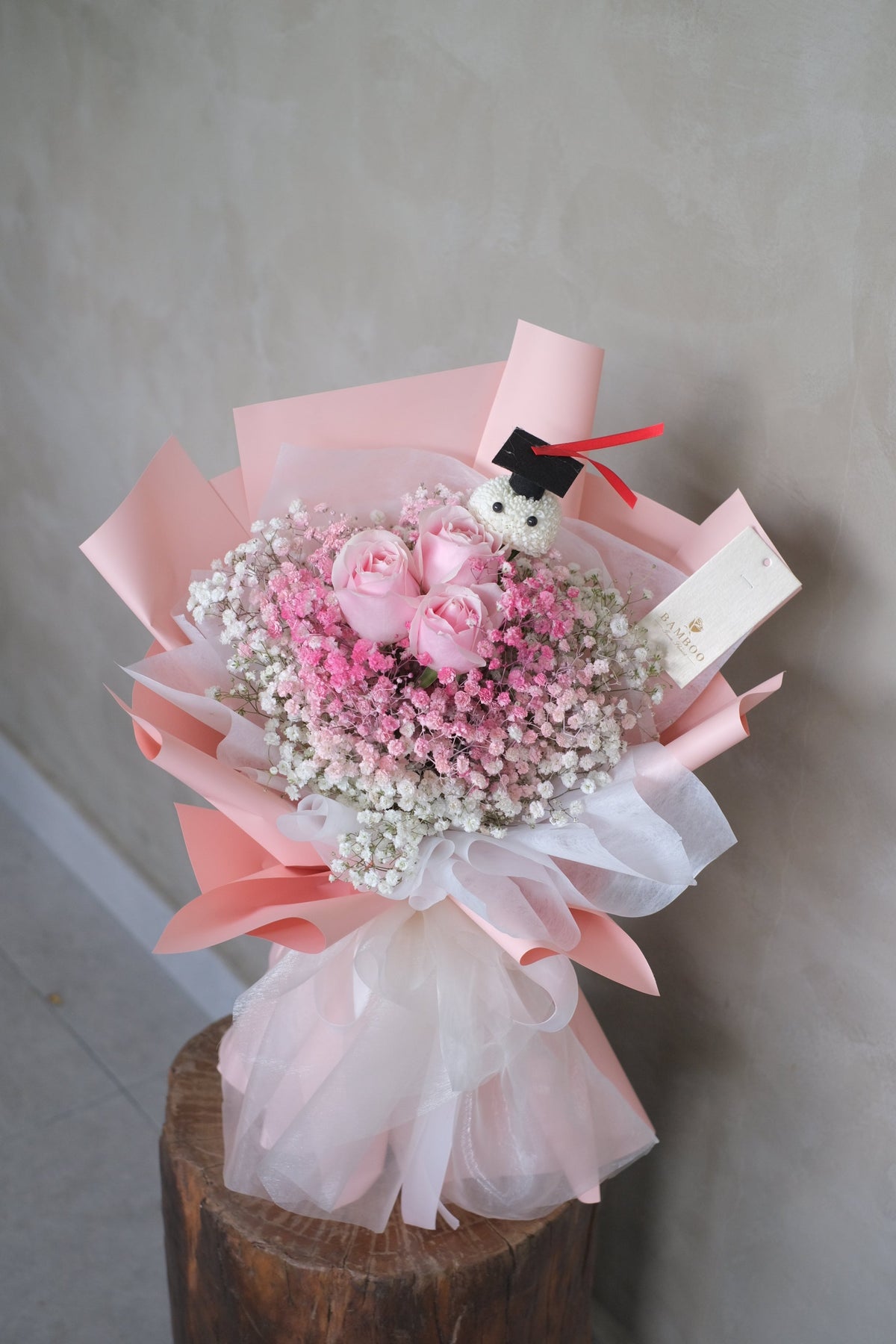 Proud Of You Baby's Breath Bouquet by Bamboo Green Florist, Penang