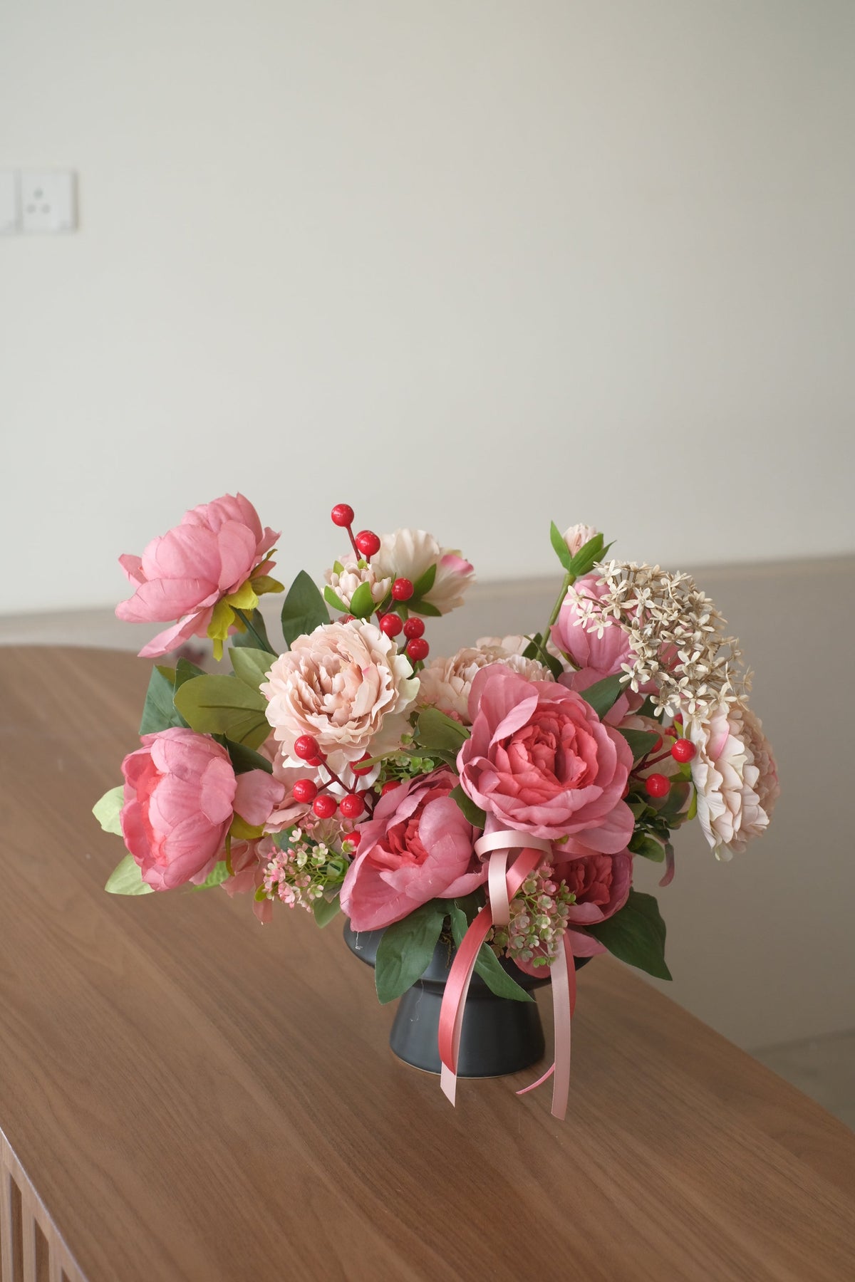 Reserved Creek Silk Flower Arrangement by Bamboo Green Florist, Penang