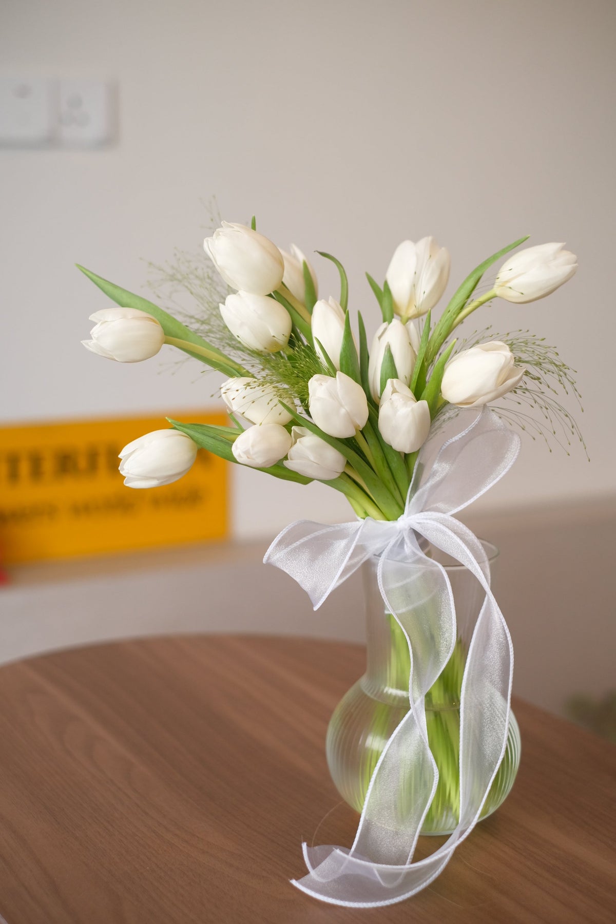 Beautiful in White Bouquet by Bamboo Green Florist, Penang