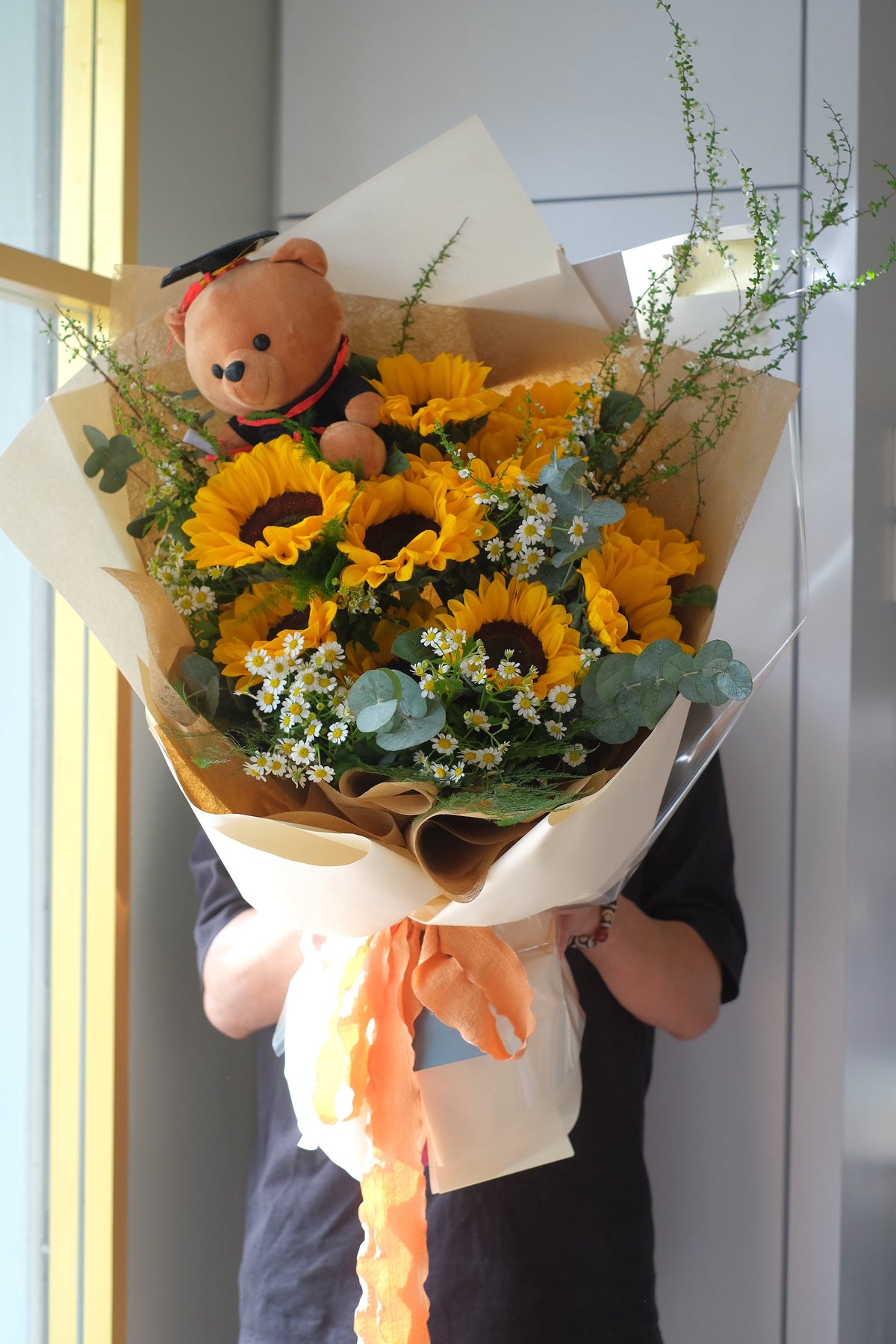 You're Awesome Bunch Sunflower Bouquet by Bamboo Green Florist, Penang