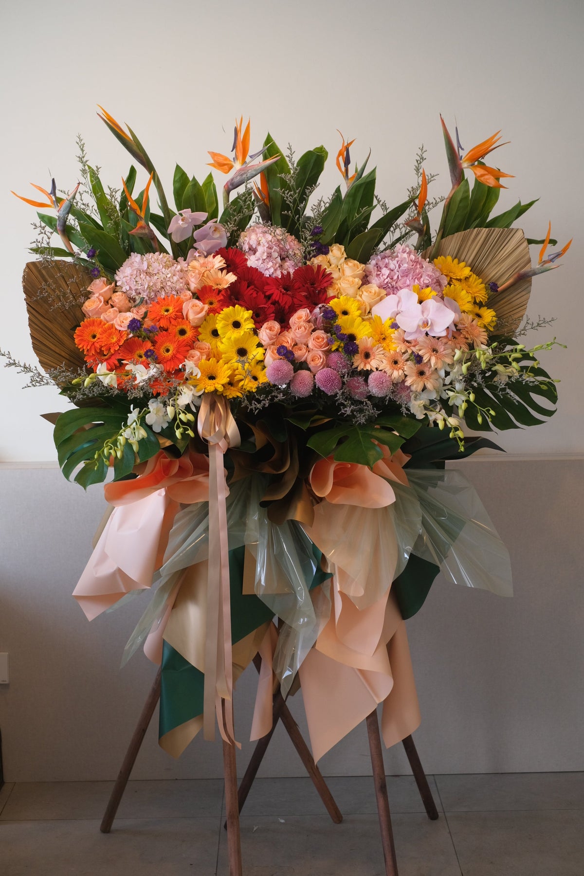 Millenial Grand Opening Flowers by Bamboo Green Florist, Penang