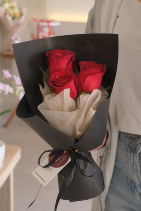Sweet Whispers Rose Bouquet by Bamboo Green Florist, Penang
