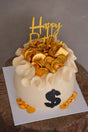 Gold Coin Cake by Bamboo Green Florist, Penang