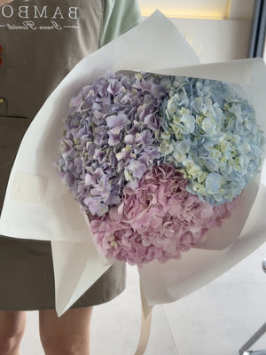 Hydrangea En Masse by Bamboo Green Florist
