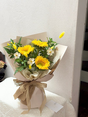 Aspira Sunflower Bouquet by CC Flora