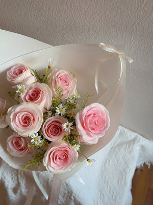 Eternel Pink Rose Bouquet by CC Flora – view 3