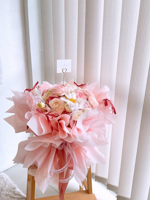 Giselle Ballets Luxe Mixed Flower Bouquet by CC Flora