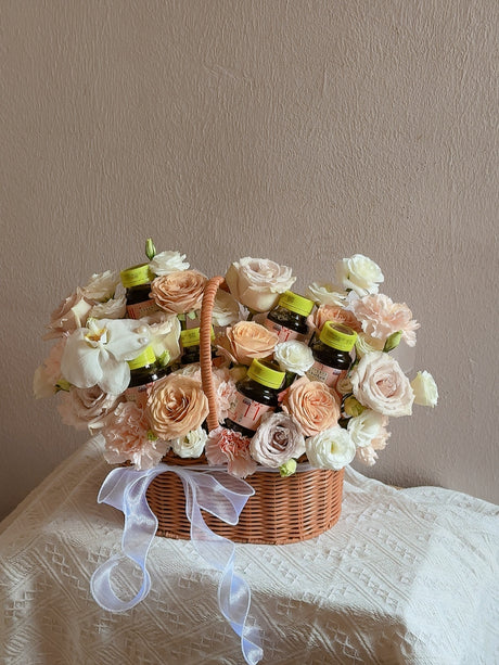 Bird's Nest Flower Basket by CC Flora – view 2