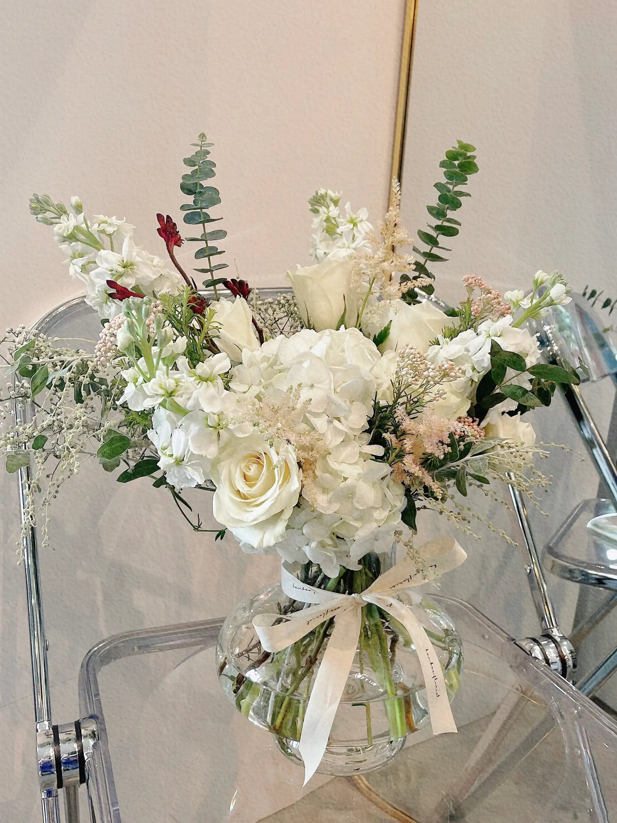 Aesthetic Vase Arrangement by Bamboo Green Florist, Penang