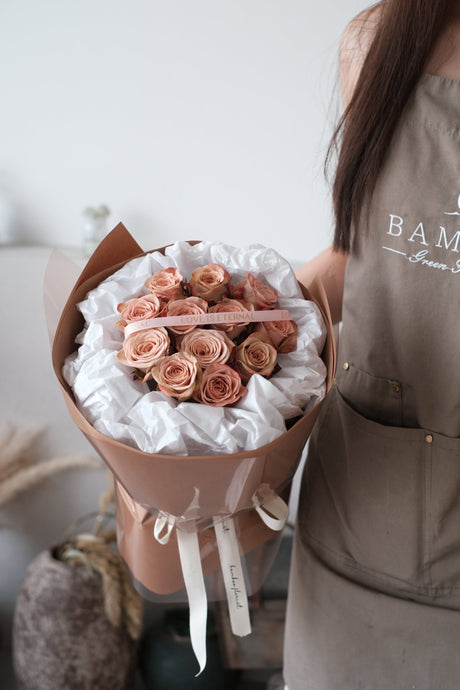 Cappucci-yes to Love Rose Bouquet by Bamboo Green Florist, Penang