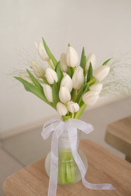 Beautiful in White Bouquet by Bamboo Green Florist, Penang, photo 3