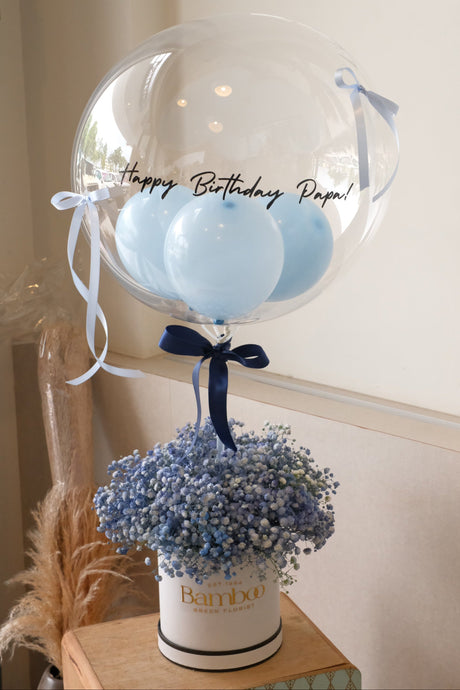 Beryl Buff Flower Box by Bamboo Green Florist, Penang