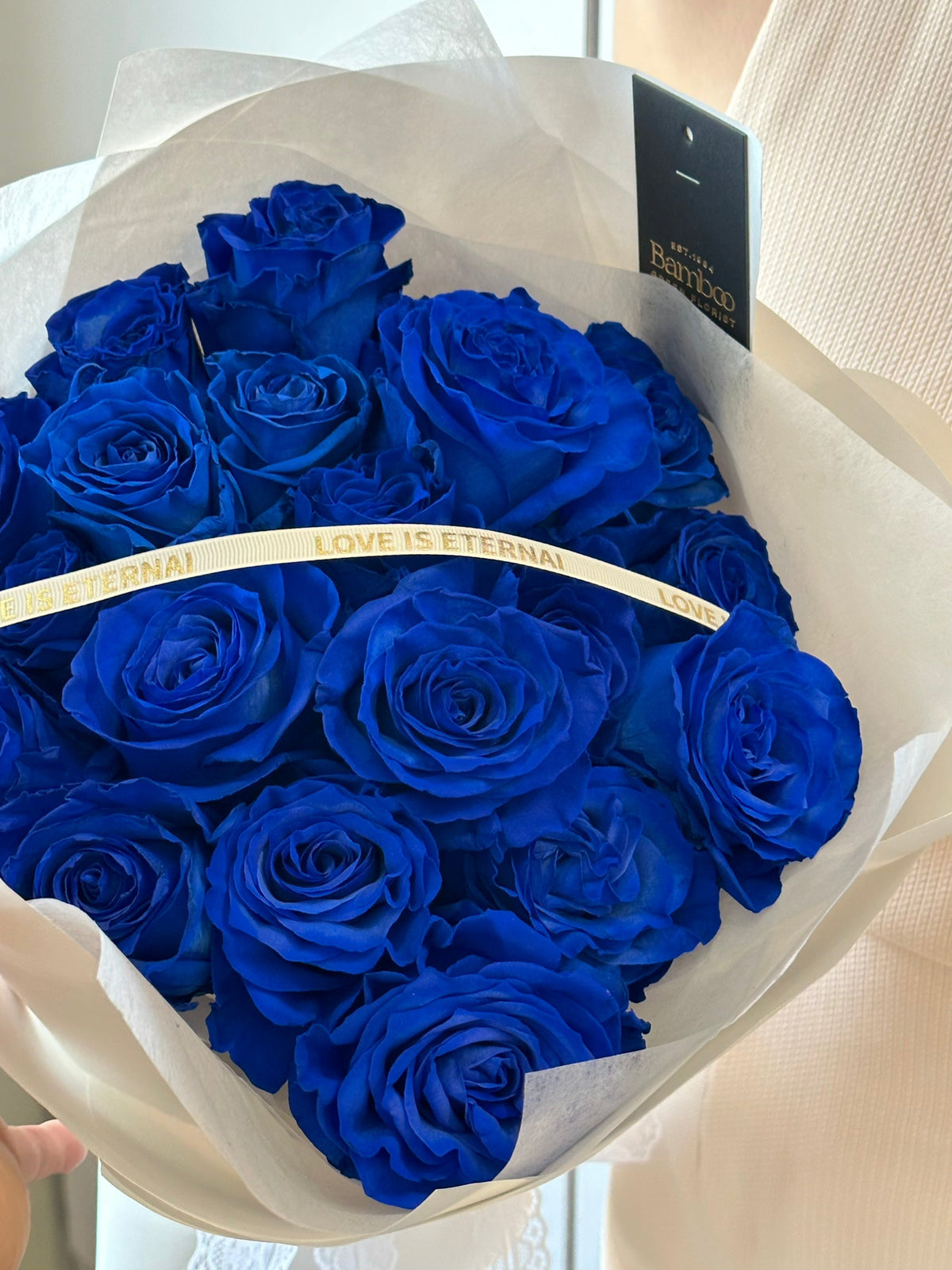 Violets Are Blue Rose Bouquet by Bamboo Green Florist, Penang, photo 3