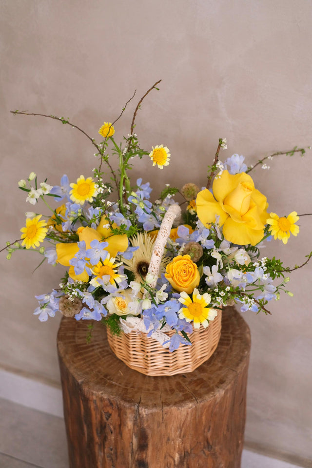 Bluebell Sunshine Grand Opening Flowers by Bamboo Green Florist, Penang